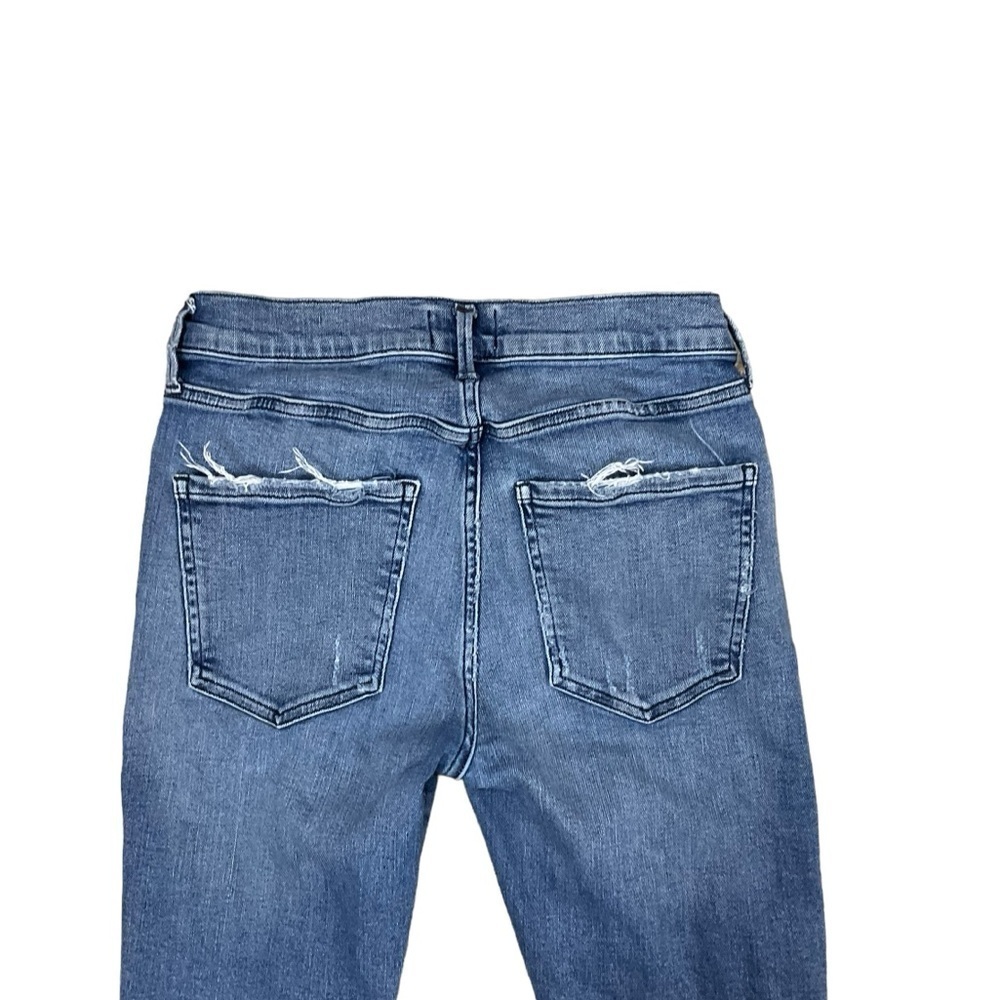 Agolde Sophie High Rise Skinny Crop distressed Jeans  27 Style A018-843 - Picture 7 of 11